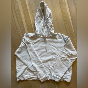 EUC Everlane cropped hoodie sweatshirt